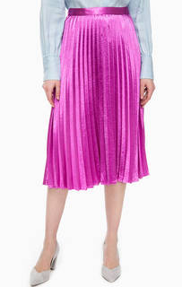 Расклешенная плиссированная юбка средней длины Vero Moda