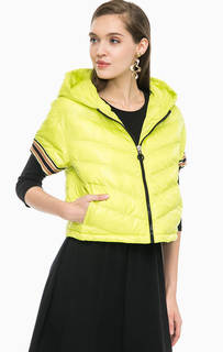 Куртка на молнии с короткими рукавами Pinko