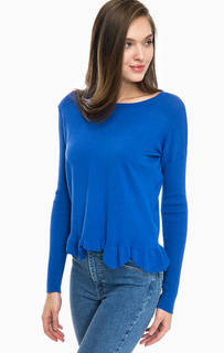 Синий джемпер с длинными рукавами Pinko