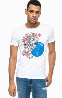 Футболка с цветочным принтом Tom Tailor Denim