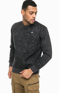 Свитшот серого цвета G Star RAW