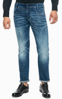 Зауженные джинсы с заломами G Star RAW