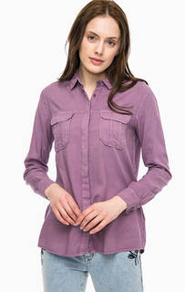 Фиолетовая рубашка с длинными рукавами Mavi