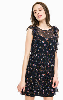 Короткое платье с цветочным принтом Mavi