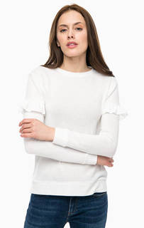 Белый джемпер с длинными рукавами Mavi