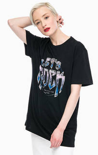 Хлопковая туника-футболка с короткими рукавами Pepe Jeans