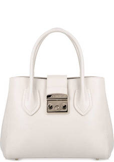 Кожаная сумка со съемным плечевым ремнем Furla