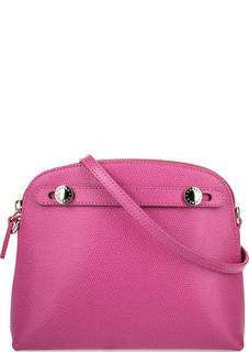 Сумка цвета фуксии на молнии Furla