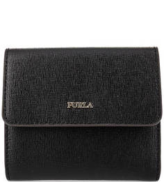 Кожаный кошелек с одним отделом для купюр Furla