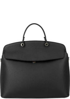 Кожаная сумка со съемным плечевым ремнем Furla