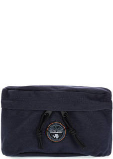 Текстильная поясная сумка синего цвета Napapijri