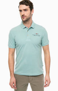 Хлопковая футболка поло с вышивкой Napapijri