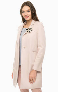 Демисезонное пальто бежевого цвета Liu Jo