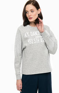 Серый свитшот с принтом Only