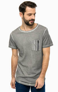 Хлопковая футболка с карманом Jack & Jones