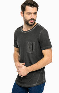 Хлопковая футболка с карманом Jack & Jones