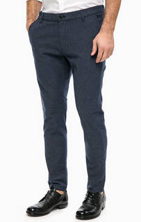 Синие брюки чиносы Selected