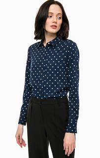 Блуза в горошек на пуговицах Vero Moda