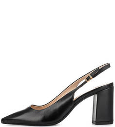 Кожаные босоножки с острым носом Högl