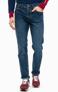 Зауженные синие джинсы Wrangler