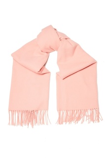 Розовый шарф с бахромой Canada New Acne Studios