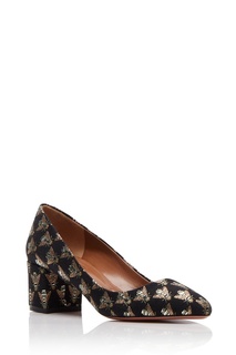 Жаккардовые туфли с пчелами Notto Pump 50 Aquazzura
