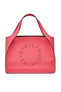 Розовая сумка-тоут Stella Logo
