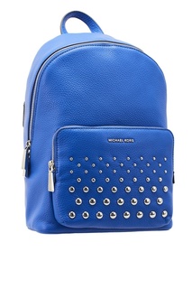 Синий кожаный рюкзак Michael Michael Kors