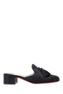Мюли с кружевом Barry Mule 35 Christian Louboutin