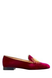 Бархатные слиперы Morning Sakouette Flat Christian Louboutin