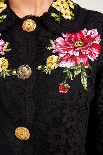 Кружевной жакет с вышивкой Dolce & Gabbana