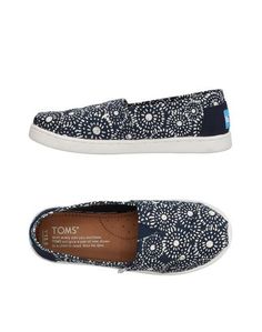 Низкие кеды и кроссовки Toms