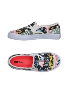 Низкие кеды и кроссовки Diesel