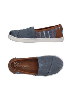 Низкие кеды и кроссовки Toms