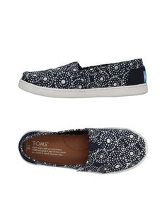 Низкие кеды и кроссовки Toms