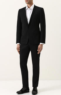 Шерстяной костюм с пиджаком на одной пуговице Dolce &amp; Gabbana