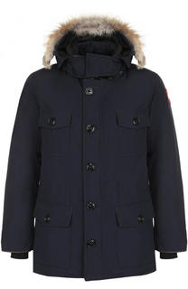 Пуховая парка Banff с меховой отделкой капюшона Canada Goose