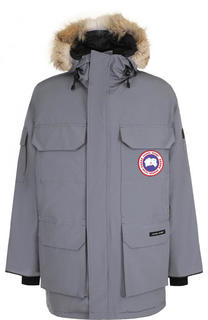 Пуховая парка Expedition с меховой отделкой капюшона Canada Goose