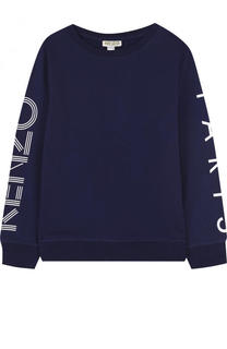 Хлопковый свитшот с принтом Kenzo