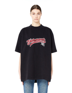 Объемная футболка с логотипом Vetements