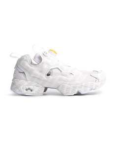 Кроссовки Reebok InstaPump Fury Emoji с бежевыми логотипами Vetements