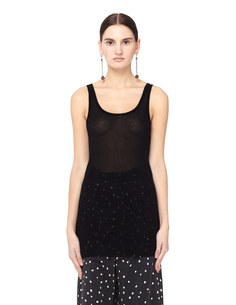 Базовая черная майка Ann Demeulemeester