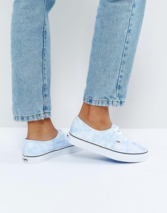 Кеды с принтом тай-дай Vans Authentic - Синий