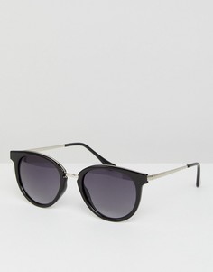 Черные круглые солнцезащитные очки Esprit - Черный