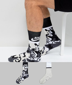 2 пары черных носков Nike SB SX6848-903 - Черный