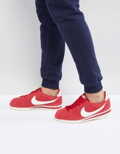 Красные кроссовки Nike Classic Cortez SE 902801-600 - Красный