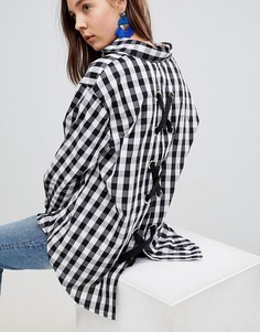 Рубашка в клетку Glamorous - Черный