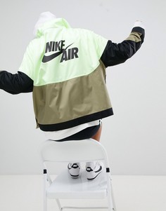 Спортивная куртка колор блок с кнопками Nike - Мульти