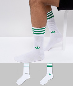 Зеленые носки adidas Originals adicolor CE5713 - Зеленый