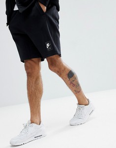 Черные трикотажные шорты Nike Air 886052-010 - Черный